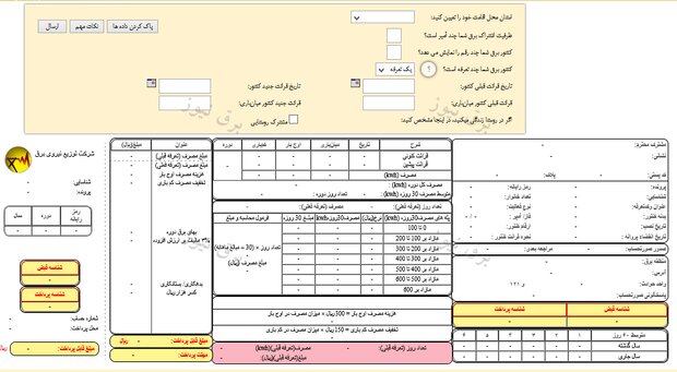 تشکیل کمیته مشترکی برای بررسی نحوه محاسبه قبوض برق