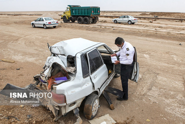 ۲ فوتی در حادثه رانندگی محور سرایان – فردوس