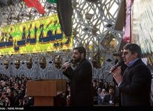 شعرخوانی حاج سید مجید بنی‌فاطمه در جشن عید بیعت