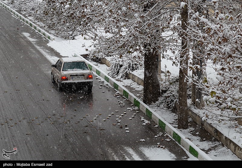 تردد در محورهای کوهستانی بدون زنجیر چرخ ممنوع است