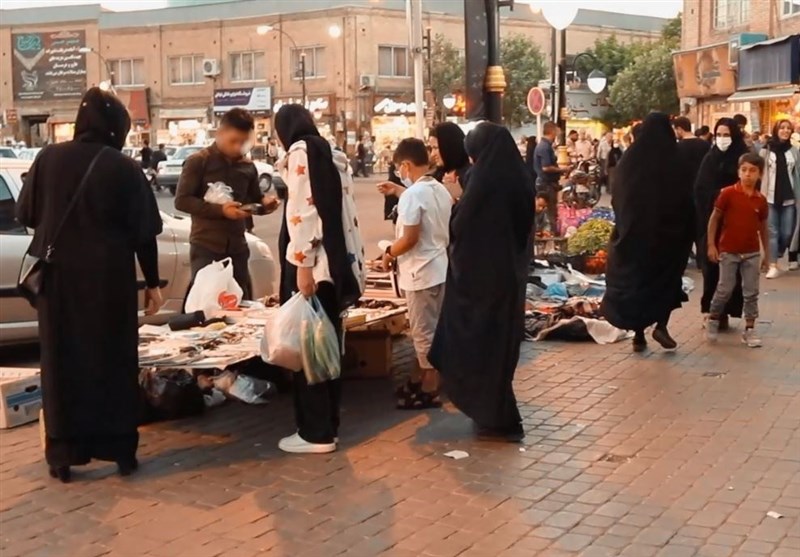 جمع‌آوری بساط‌گستران از تجریش