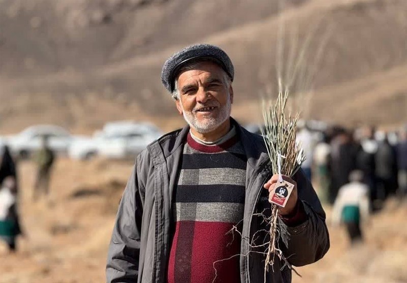 "کاشت نهال" برای اعلام همبستگی با مردم مقاوم غزه