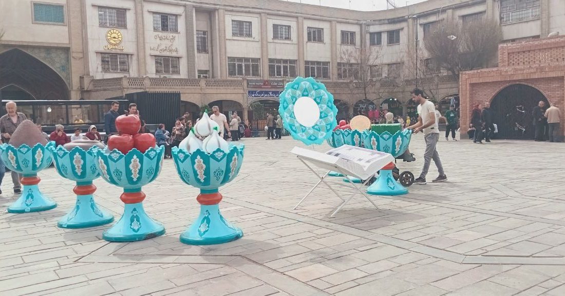 هیاهوی خرید نوروزی در بازار تهران