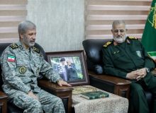 سرلشکر حاتمی: صلح مقتدرانه در صدر گزینه‌های نظامی دفاعی ایران قرار دارد