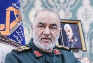 مراسم چهلمین روز شهادت سپهبد حسین سلامی برگزار شد