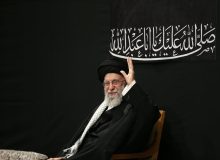 برگزاری مراسم بزرگداشت شهدای جنگ اخیر با حضور امام خامنه‌ای