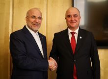 دیدار روسای مجالس ایران و تاجیکستان در ژنو