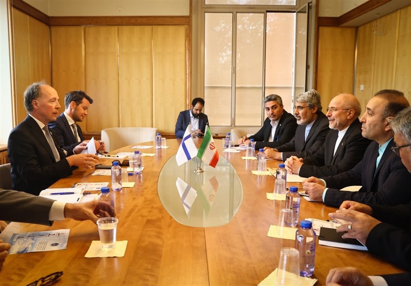دیدار روسای مجالس فنلاند و کوبا با قالیباف در ژنو