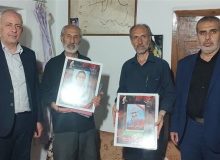 دیدار مسئولان وزارت علوم با خانواده شهید باکویی