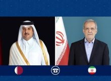 پزشکیان به امیر قطر: کشورهای اسلامی جنایت اسرائیل را در بیان و عمل محکوم کنند