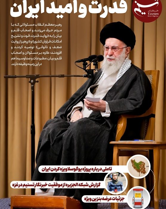 ویترین تسنیم شماره 916 / «قدرت و امید ایران»