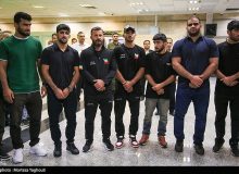 تجلیل از مدال‌آوران و تیم‌های ملی کشتی در جلسه غیررسمی مجلس